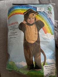 Costume  carnevale scimmia