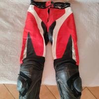 pantalone spidi  in pelle  moto