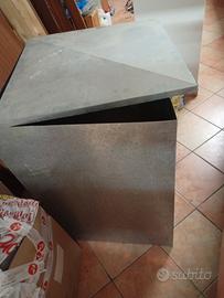 box lamiera zincata cm 65x65x h 101