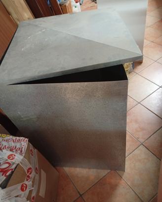 box lamiera zincata cm 65x65x h 101