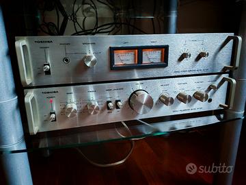 Toshiba Fiinale e Preamplificatore s330 