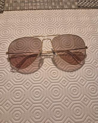 Occhiali da sole rayban aviator donna calibro 55