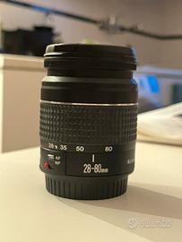 obbiettivo canon 28-80mm EF-S