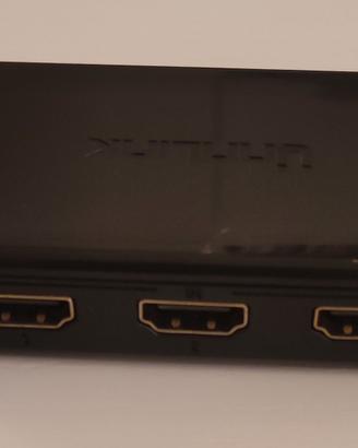 Switch HDMI 2.0 4K UHD 60Hz – Con Telecomando IR