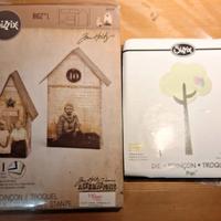 lotto fustelle casette e albero