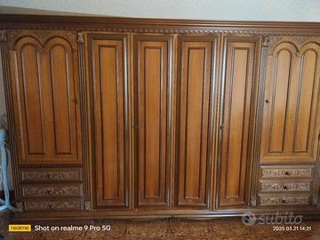 armadio camera da letto anni 70