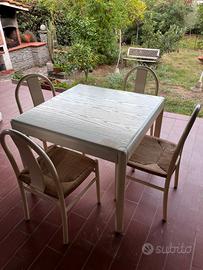 Tavolo quadrato 90x90