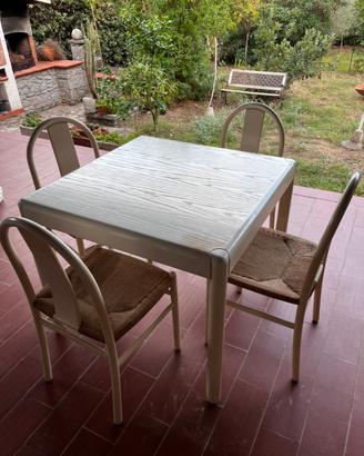 Tavolo quadrato 90x90
