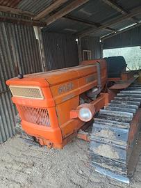 trattore cingolato Fiat 605c montagna