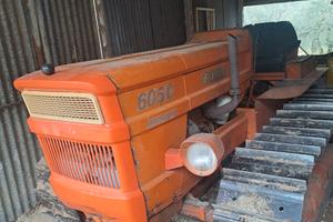 trattore cingolato Fiat 605c montagna