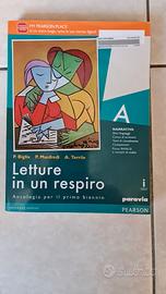 Libro scuola Letture in un respiro A - Antologia