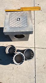 Numero 6 pozzetti luce con accessori