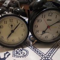 SVEGLIA CARICA MANUALE E BINO ANNI 70