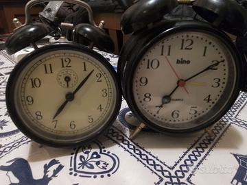 SVEGLIA CARICA MANUALE E BINO ANNI 70