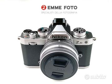  NIKON Zfc +16-50 SILVER-USATO GARANTITO 