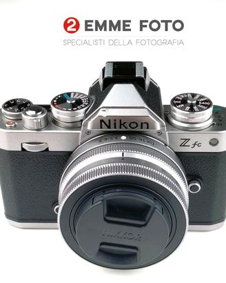  NIKON Zfc +16-50 SILVER-USATO GARANTITO 