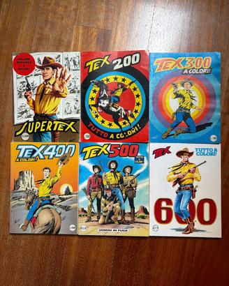 Lotto Fumetti Tex A Colori