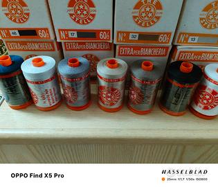 Rocchetti di Filo Tre Stelle in scatola originale 