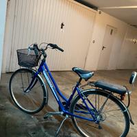 Bici con sedile posteriore