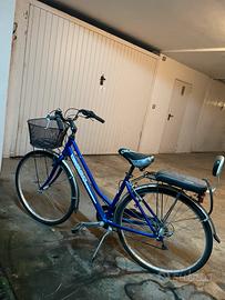 Bici con sedile posteriore