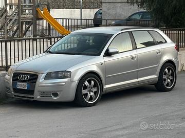 Audi A3 Sportback 2.0 140cv 103Kw anno 2005
