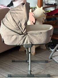 Culla inglesina Aptica grey con stand up e coperta