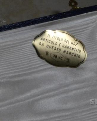 Servizio posate da dolce in argento 800/1000