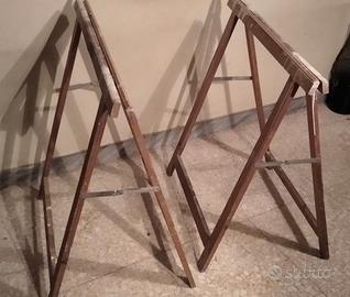 cavalletti da lavoro in legno