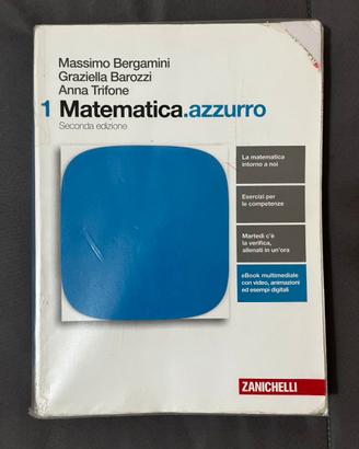 Matematica Azzurro 1 – libro scolastico matematica