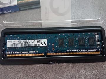 Set di 4 memorie ram per computer fisso 