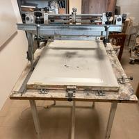 Macchina manuale per stampa serigrafiaca