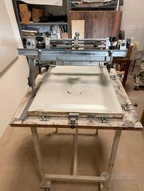 Macchina manuale per stampa serigrafiaca