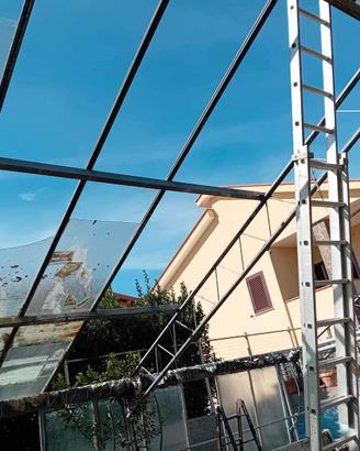 capriate per serra o capannone