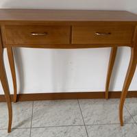 Mobile scrittoio in legno chiaro