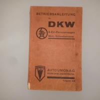 Manuale DKW modello Schwebeklasse