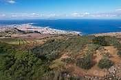 Baglio vista mare e Trapani