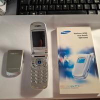 telefono Samsung sgh 5500 con portapila di scorta