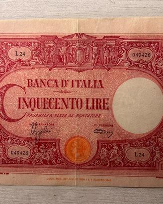 500 Lire 'Grande C'