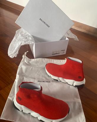 Balenciaga speed bambino 29-30 rosse