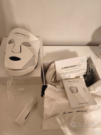 Maschera a led viso a luce rossa