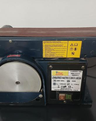 Levigatrice a Nastro e Disco Combinata Best Qualit