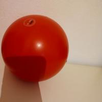 Palla ritmica allenamento rossa