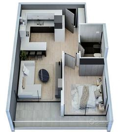 Grazioso bilocale a Gorla Minore