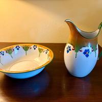 Catino con brocca bagno