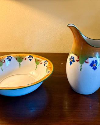 Catino con brocca bagno