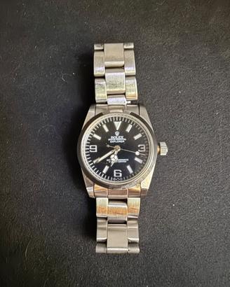 Orologio Rolex Explorer con quadrante nero
