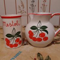 Brocca e porta mestoli 