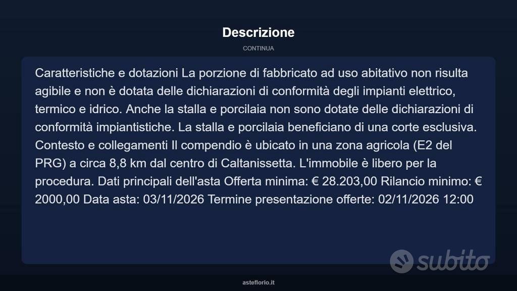 Appartamento – Caltanissetta, Borgo Petilia - Vista 4