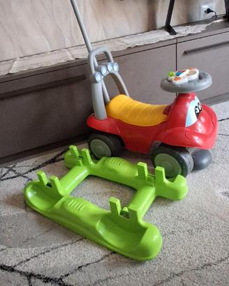Primi passi e macchina