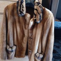 Pelliccia corta in visone